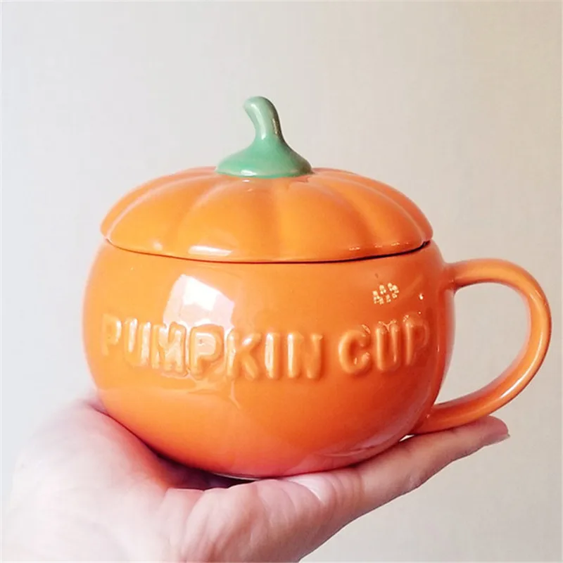 Хэллоуин Тыква кружка чашка 3D кофе и напиток термоустойчивая чашка производство керамики Милая чашка для завтрака Персонализированная
