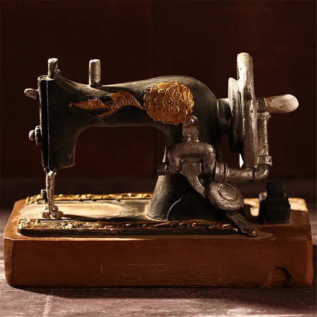 Zakka  Unique Gift Bar Vintage Home Decor  Sewing Machine 