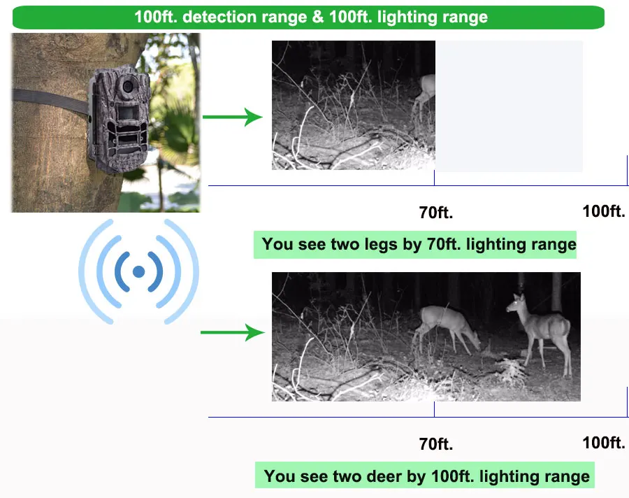 Bolyguard trail камеры 100ft дальность обнаружения 18MP 1080P дикая игра фото ловушка запись звука BolyGuard охотничьи камеры