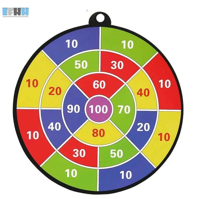 EFHH 1Pcs Toy Gun Paper Target for All Soft Bullet Gun Soft Bullet Scores Dart Board