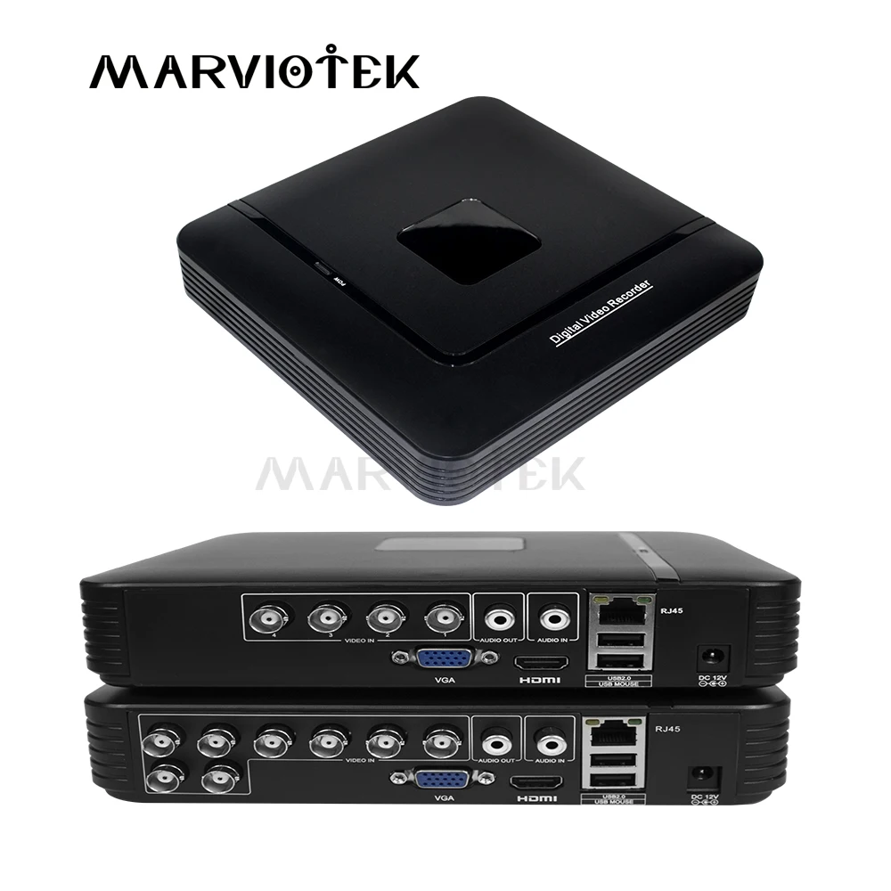 16CH 4-канальный 8-канальный AHD DVR 1080N 720P/960H CCTV NVR 4CH 8CH Мини Гибридный HDMI Поддержка IP