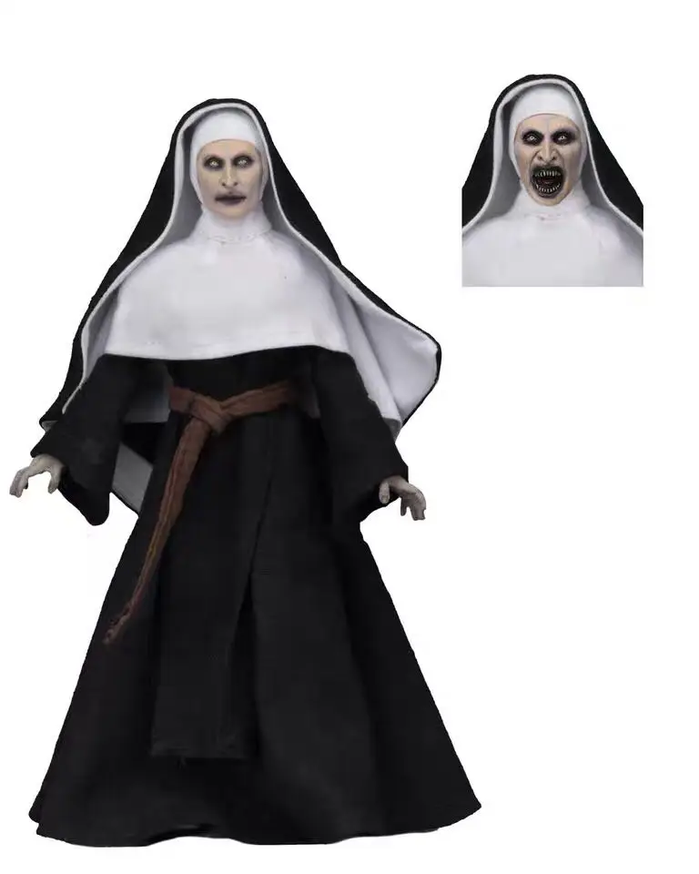 NECA 7 дюймов фильм ужасов Spiritualism 2 Ghost Nun Коллекция фигурка для фанатов праздничный