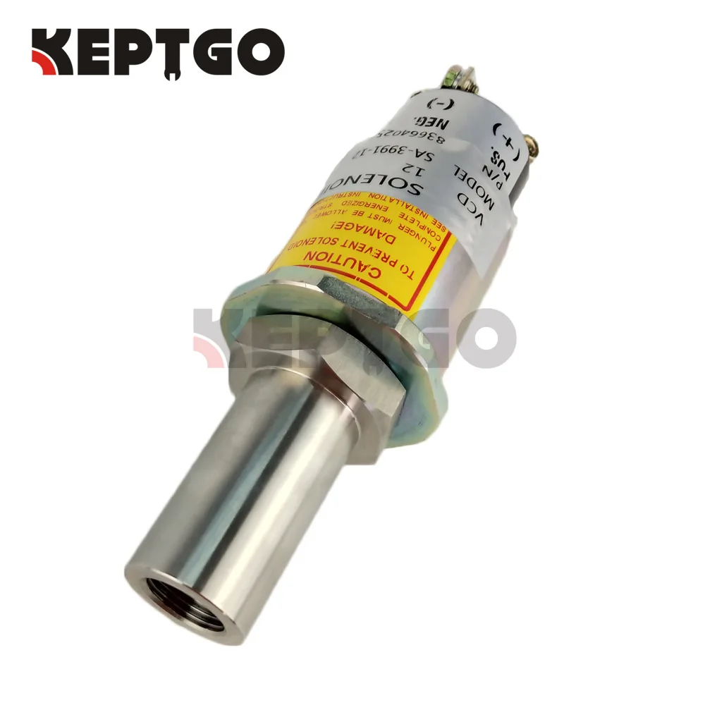 836640253 12V Shutoff Solenoid For MF7250 MF7252 MF8160 Tractor 