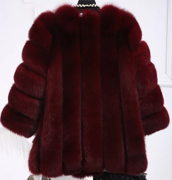Из натурального меха, меховые женские натуральным лисьим мехом Меховая куртка Для женщин меховая шуба из настоящего меха пальто для Для женщин