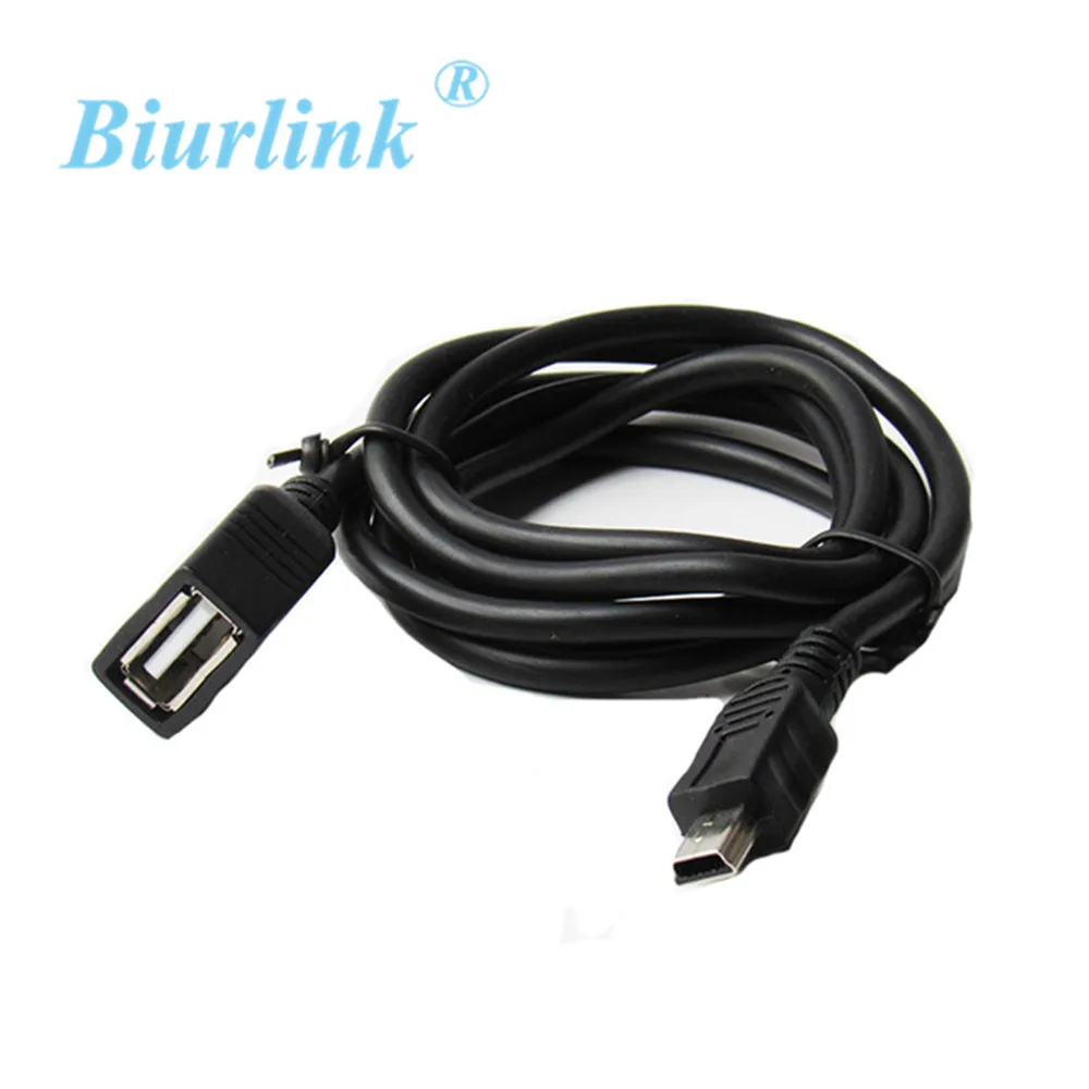 Biurlink Car Center Headunit MINI USB Cable Adapter Female USB Portin