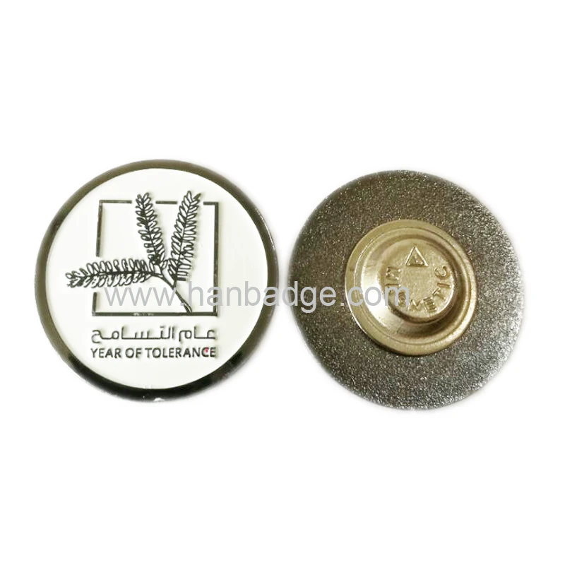 

Customized UAE Badges Custom Enamel Pin Badge YEAR OF TOLERANCE