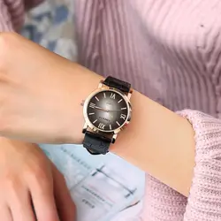 Женские Роскошные модные часы кожаные аналоговые кварцевые Vogue zegarki damskie relojes para mujer relogio feminino часы женские