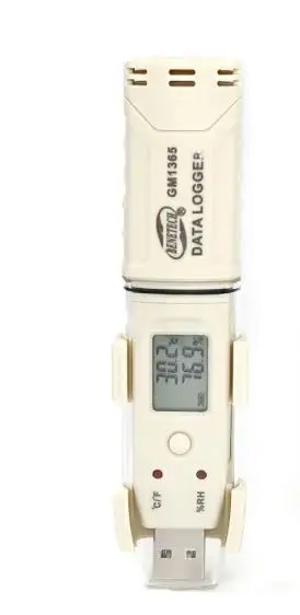 GM1365 Updated GM1365/1366 регистратор цифровых данных Температура Влажность usb температура самописец температура рекордер-30~ 80C(-30~ 176F - Цвет: GM1365 Updated