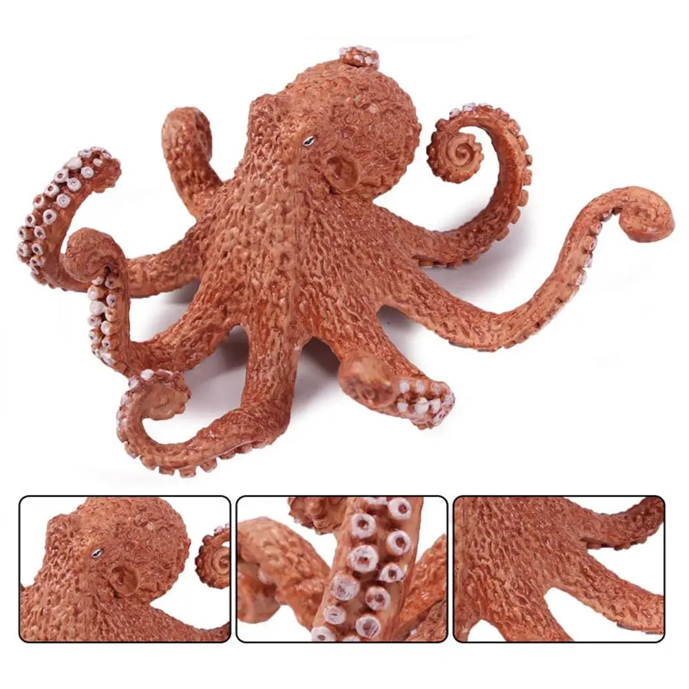 

New sea animal Simulation Marine Animal Octopus Figurines Model Children's Cognitive Early Learning Toys children Christmas Gift