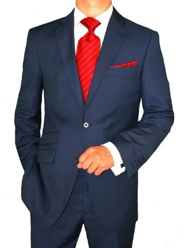 Fashion Male Suits Custom Made Notched 