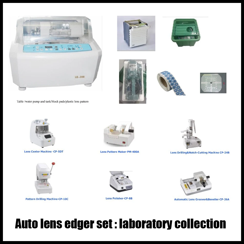 

LE-300 Cost-effective Auto Lens Edger Unit