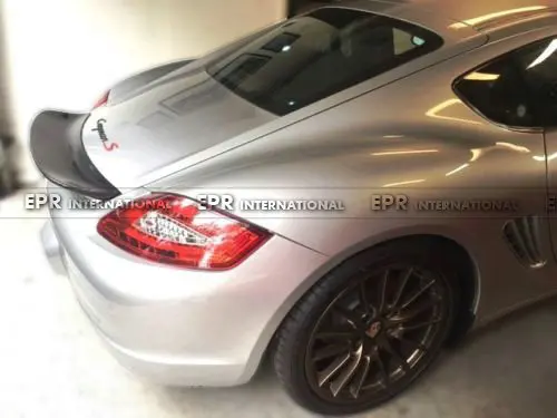 Porsche 2006-2012 Caymans (Boxster S need cayman spoiler mount) EP Style Rear Duckbil Spoiler_1