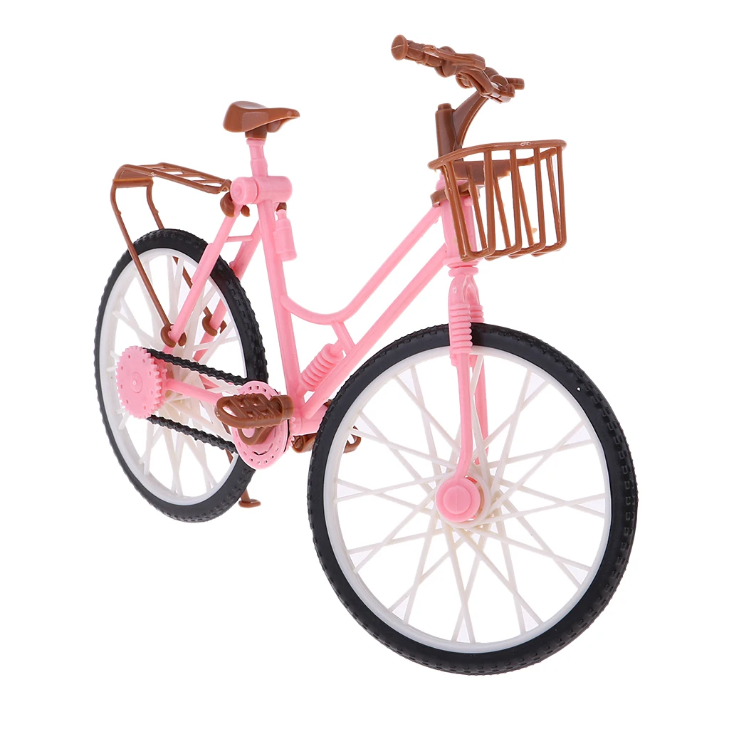 1/6 Bike Bicycle for Hot Toys/BJD Dolls House Kids Pretend Play Bicycle Model Toy Home Display Decor #4 