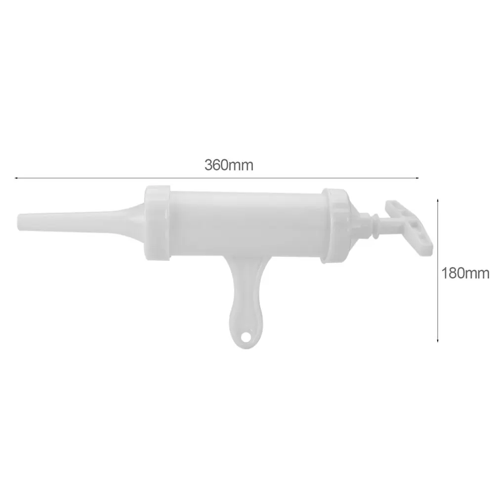1 шт., ручные инструменты для набивки колбасы, пищевая пластиковая колбаса, желудка, рыба, кишки, высокая емкость, кухонные инструменты для приготовления мяса