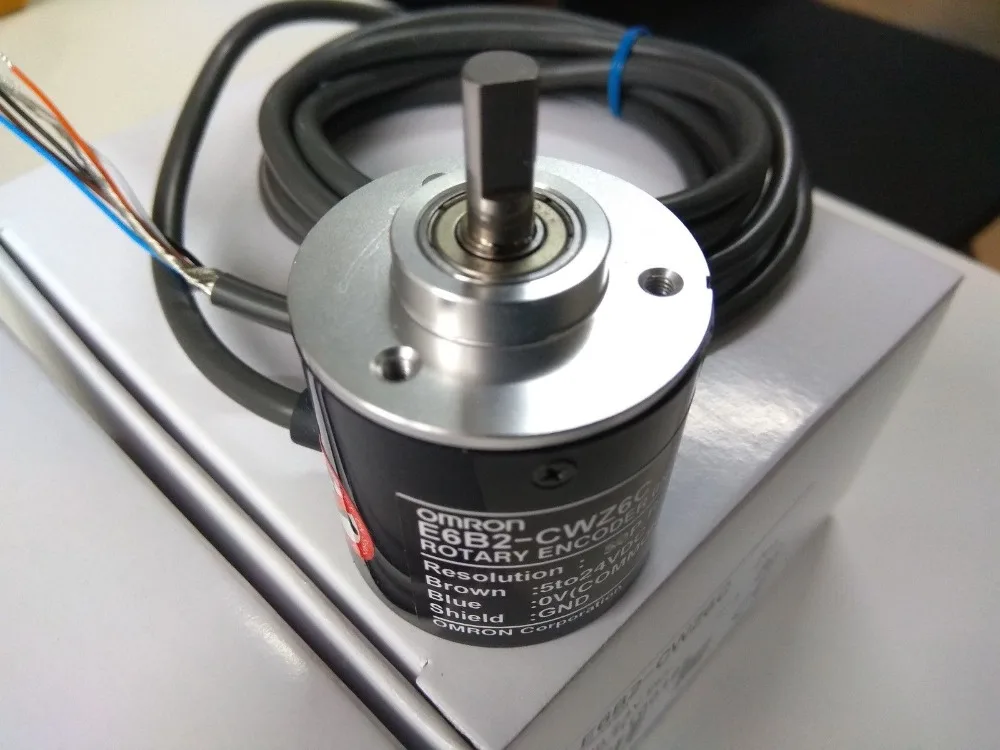 Инкрементный Поворотный энкодер OMRON 500P 1 шт. 500p/r 5 24 В постоянного тока E6B2 CWZ6C NPN|npn|npn