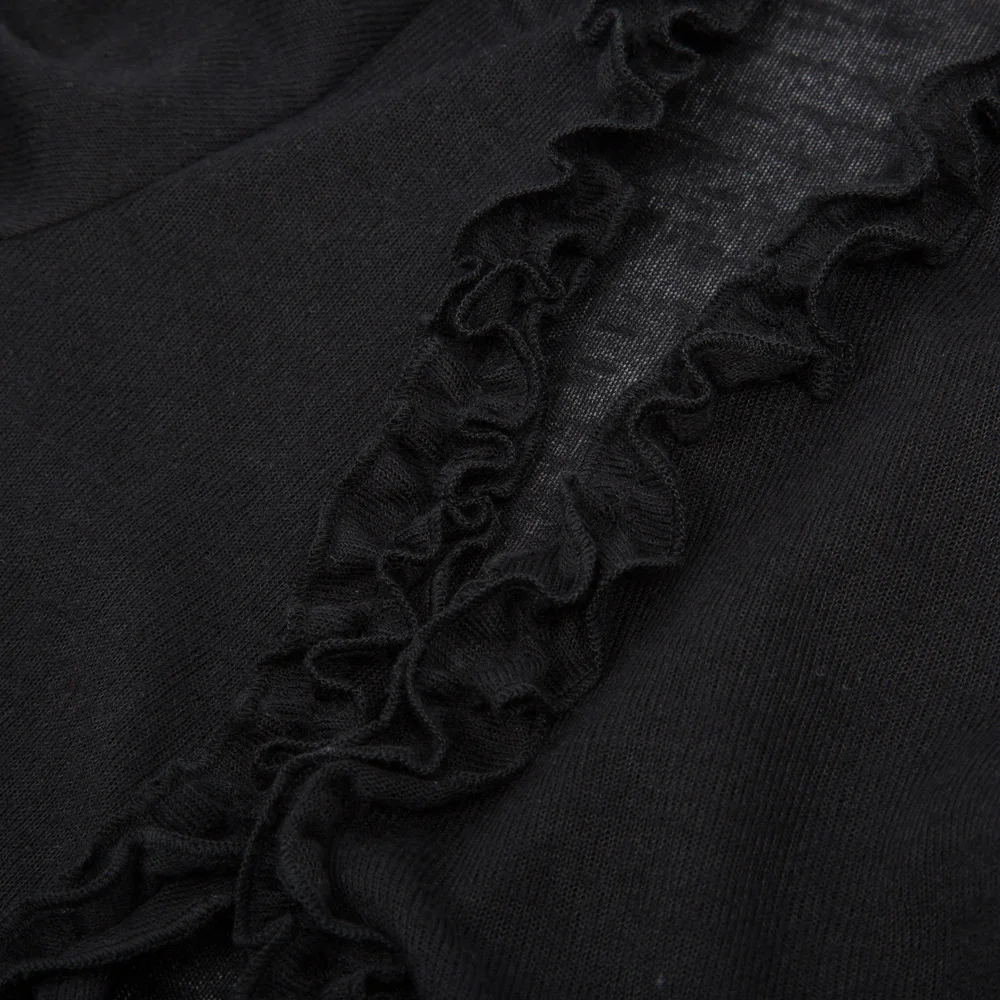 Women Jacket 2018 Ladies Outwear 3/4 Sleeve Comfortable Ruffled Knitting Shrug Slim Soft Coats Open Stitch Knitwear Bolero Women Jacket 2018 Ladies Outwear 3/4 Sleeve Comfortable Ruffled Knitting Shrug Slim Soft Coats Open Stitch Knitwear Bolero