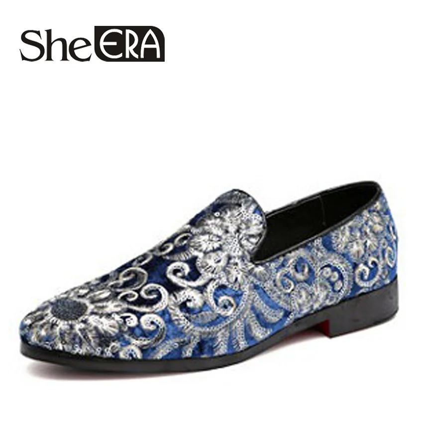 

Embroidery Loafers Men Shoes Men's Flats Male Slip-On Driving Shoes Large Size Soft Comfortable Designer Loafers Moccasins