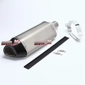 

Dirt Pit Bike 51mm Motorcycle Exhaust Modify Motocross Exhaust Muffler Pipe For FZ6 ER6N CBR250 CB600 MT07 ATV Dirt bike Scooter