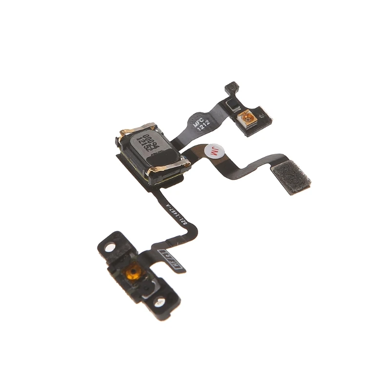 

1pcs New OOTDTY Power On/Off Switch Button Light Sensor Flex Cable Ribbon Replacement For iPhone 4S