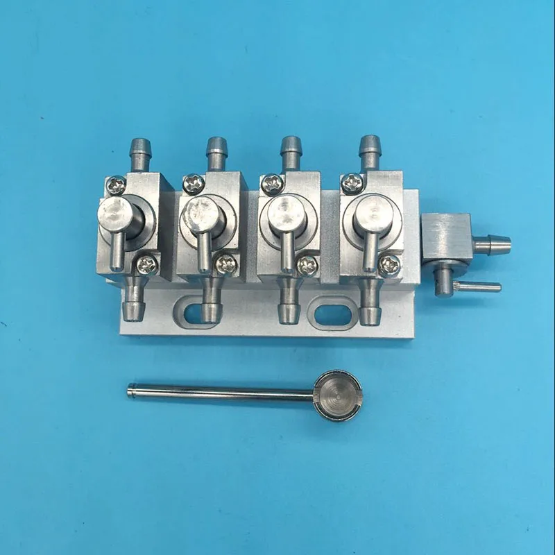 4 канала головка струйного принтера чистящий клапан для Фаэтон Infiniti Gongzheng Liyu принтер Омыватель металлических чернил клапан управления