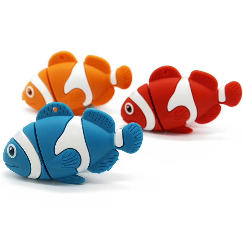 

BiNFUL Animal USB Flash Drive Pen Drive Cute Goldfish Memory Stick