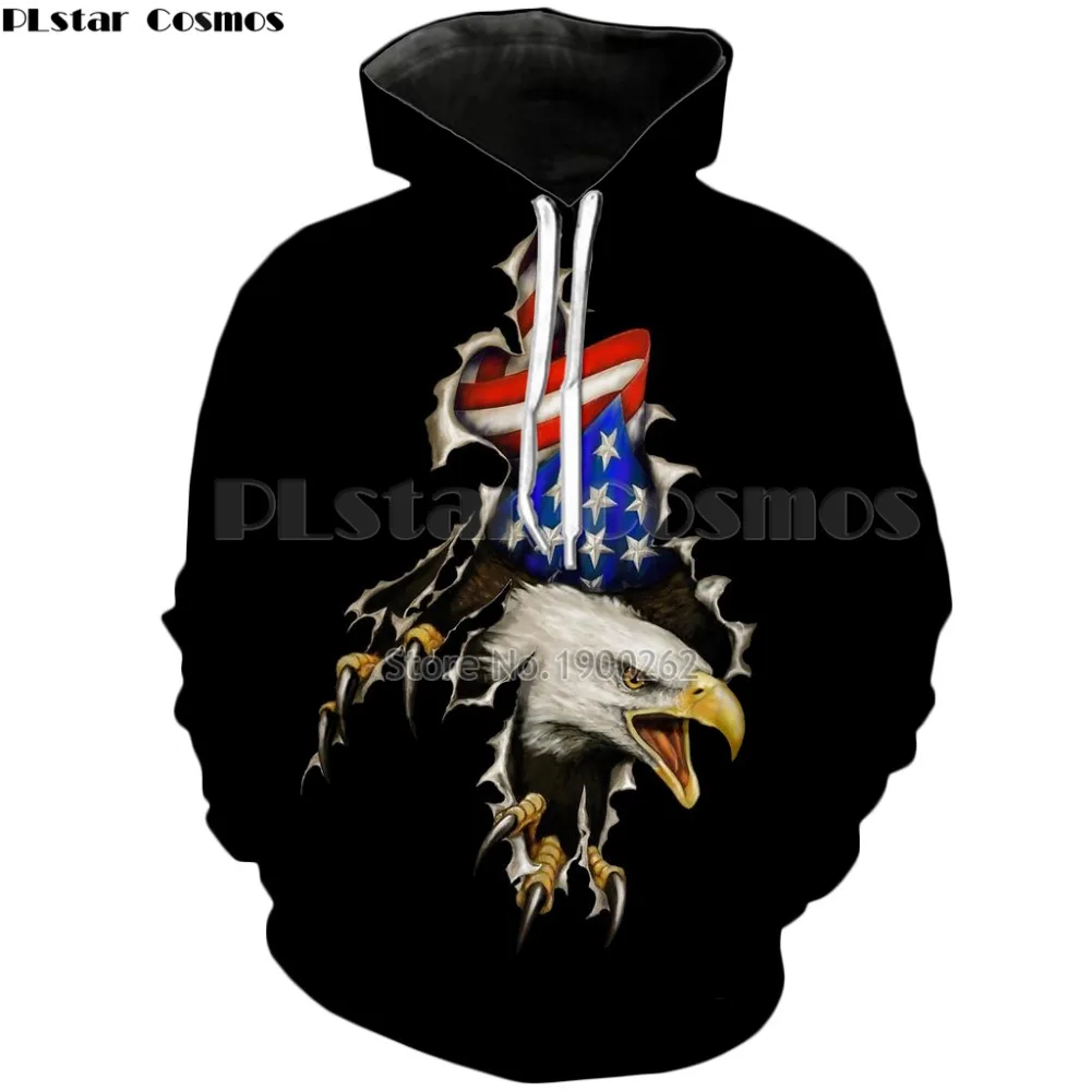 PLstar Cosmos Harajuku eagle and American flag 3d Printed