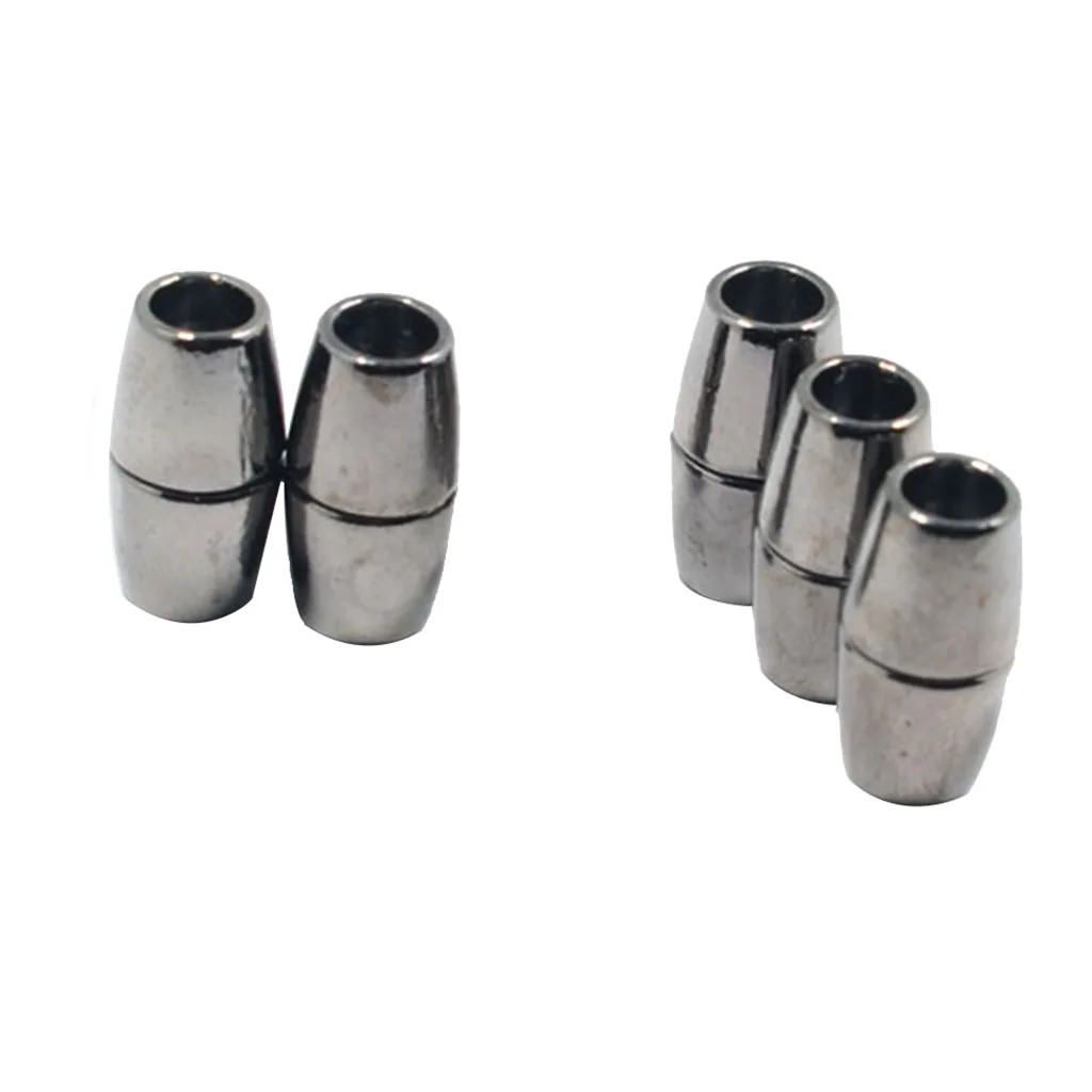 5 Pieces 5mm  Alloy Magnetic Clasp Hooks for Extend or Connect Necklace DIY Jewelry Accessories