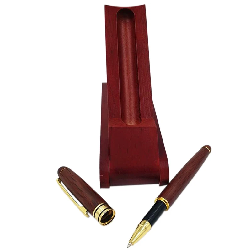 

Red Wooden Pen Copper Nib Writing Pump Pen For Bussiness And School As Gifts,Corporate Gift Wooden Pen Gift Box