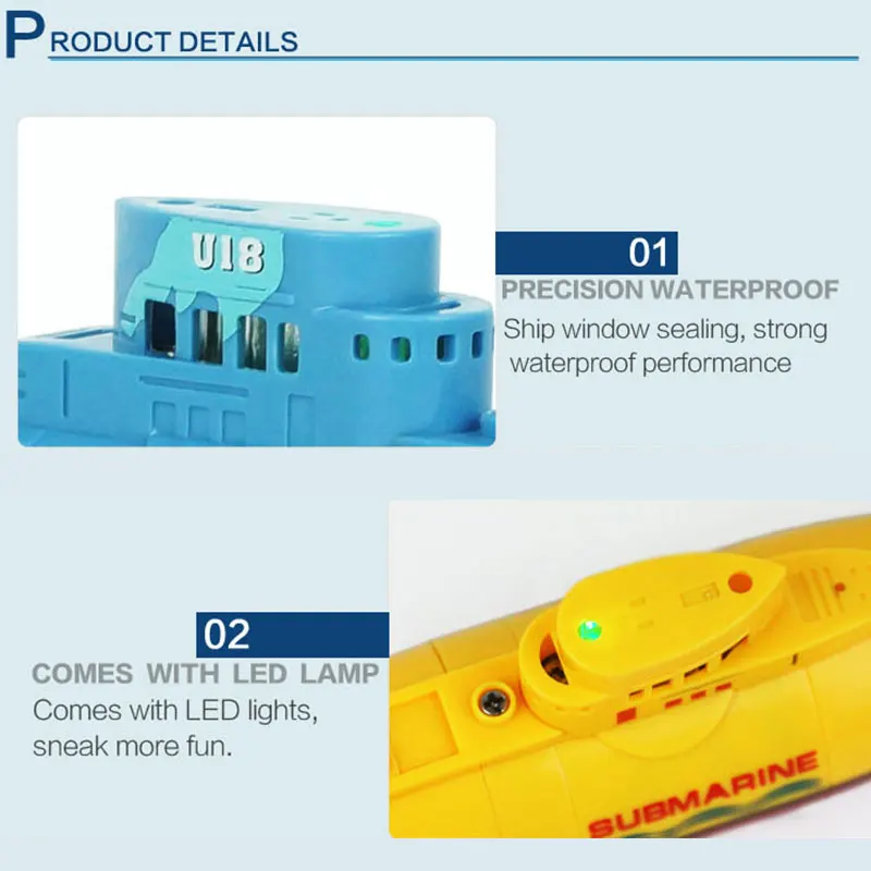 Жестокие мини подводная лодка 3CH военный корабль удаленного Управление высоком Скорость корабль электронная модель для Детский