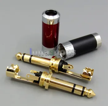 LN005143 OYAIDE Style 6 5mm 6 35mm Stereo DIY Repair Audio Microphone Earphone Headphone Adapter Jack