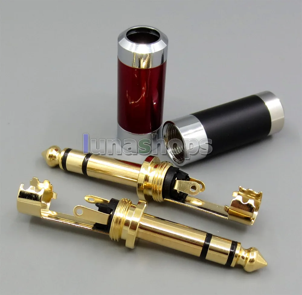OYAIDE Style 6 5mm 6 35mm Stereo DIY Repair Audio Microphone Earphone Headphone Adapter Jack LN005143
