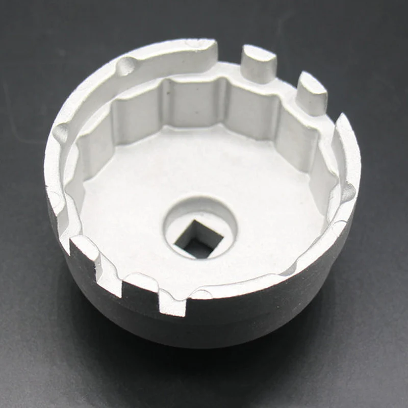 79MM Silver 14 Flutes Oil Filter Socket Housing Remover Tool Wrench Kit for Toyota car tools
