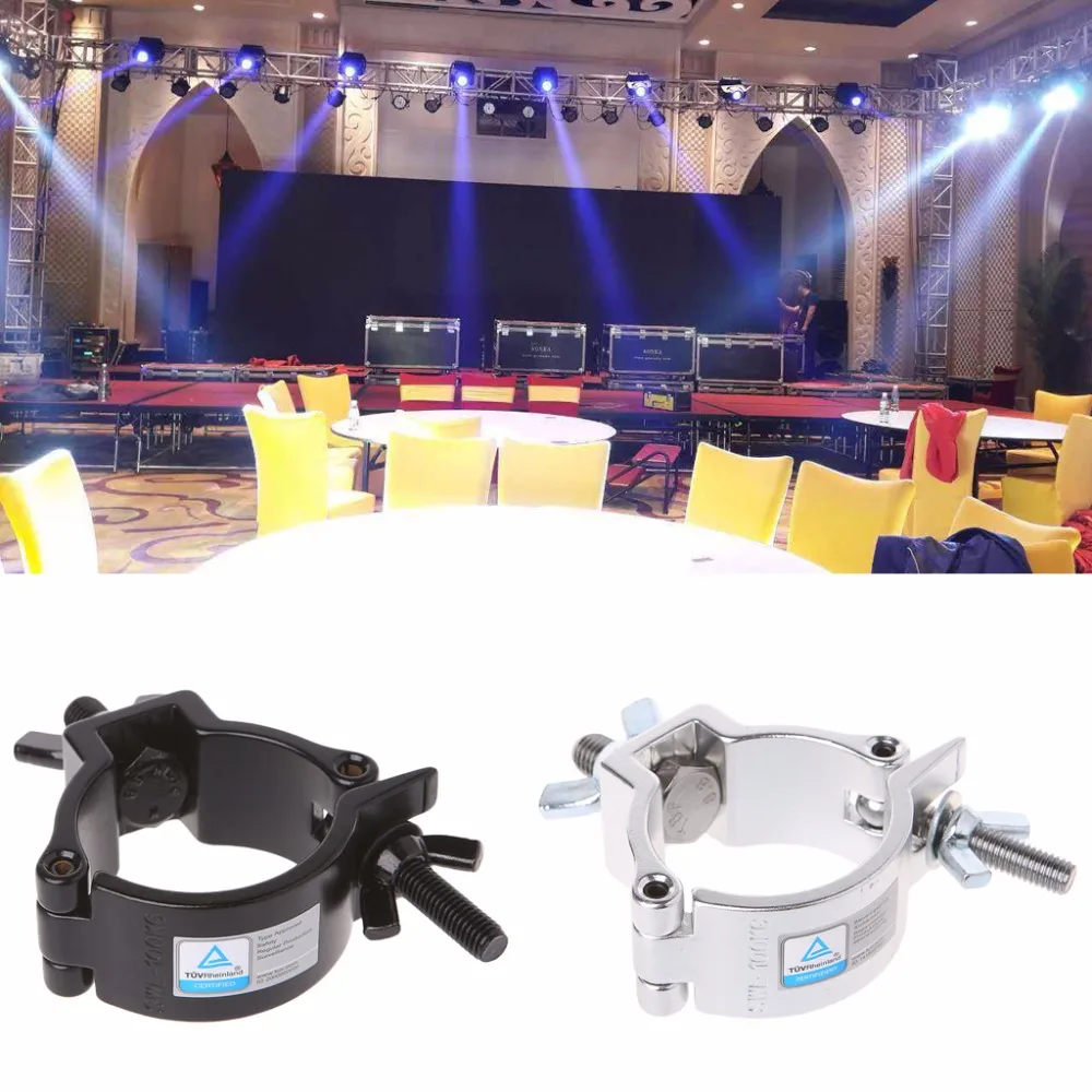 

DJ Light Aluminium Material Stage Light 100kg 48-51mm Hook Light Clamp Holder