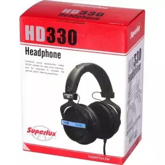 Superlux HD 330 аудиофил HiFi стереонаушники с полуоткрытым динамическим чистым звуком