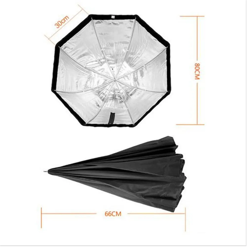 

Godox 80cm/31.5in Portable Octagon Flash Softbox Umbrella Brolly Reflector for Studio Photo Flash Speedlight light Speedlite