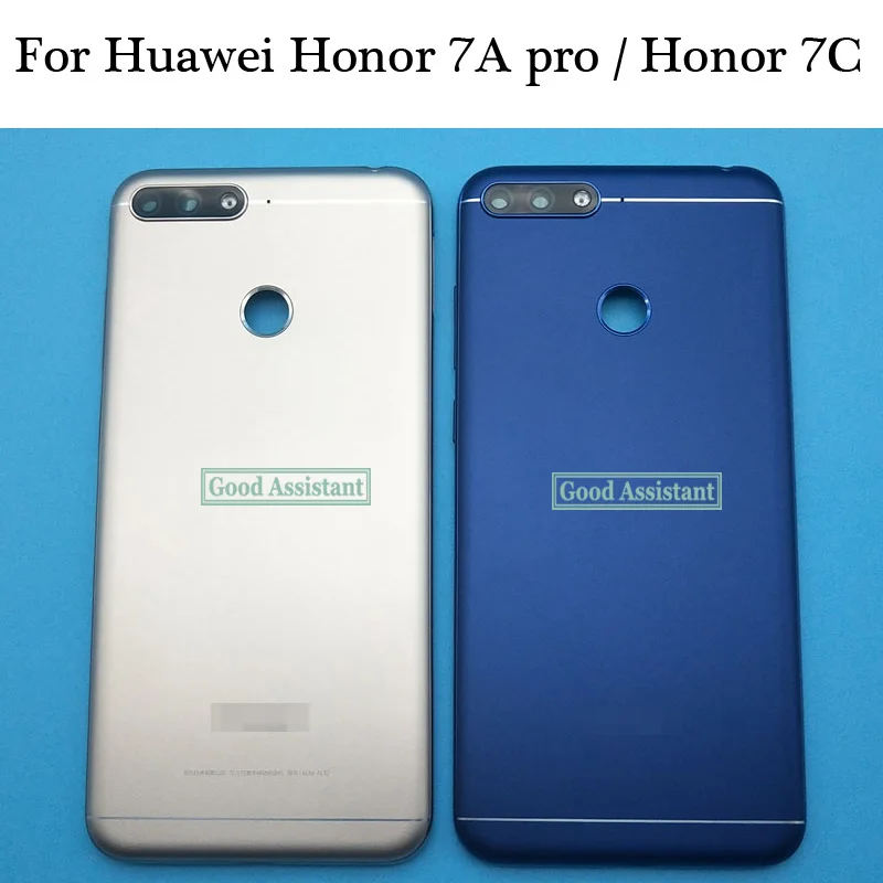 5,7 дюймов для huawei Honor 7A pro Aum-l29/Honor 7C Aum-L41/Honor 7A задняя крышка для батареи, крышка для двери, корпус, чехол для задней части стекла