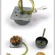 Маленький трехфазный генератор ветряные турбины ручной генератор Модель Генератора