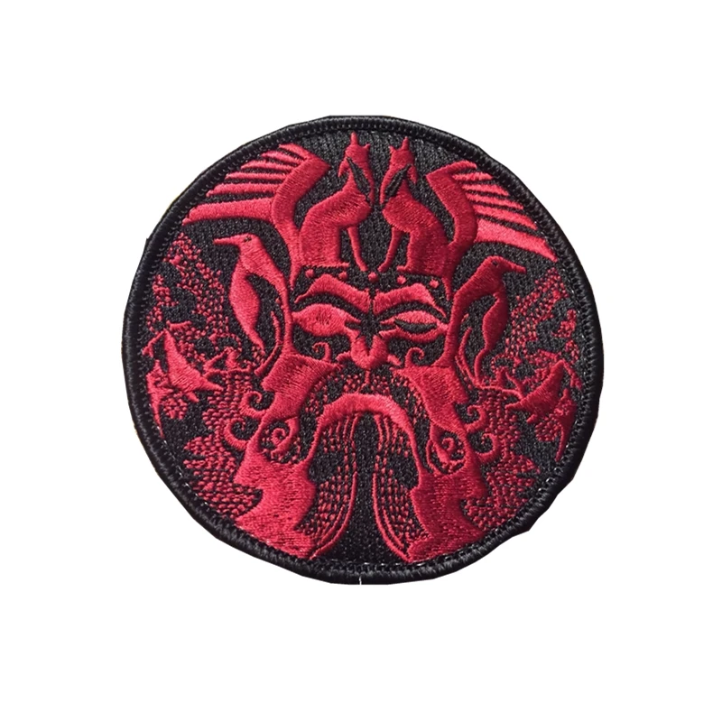 

Iron-on patch embroidery appliques badges for decorate clothing bag DIY applique Customized Embroidery Patches