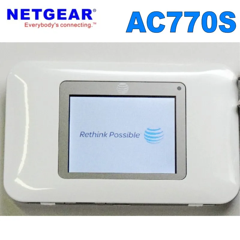 Беспроводной маршрутизатор Netgear AT&T Aircard AC770S 4G LTE большая точка доступа|router