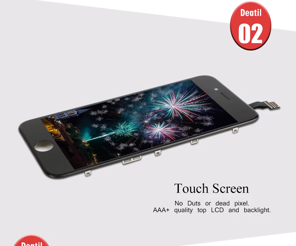 AAA+++ качественный дисплей для Iphone 6, ЖК-дисплей, сменный сенсорный экран, дигитайзер, сборка для Iphone 6 plus 6s 5S, ЖК-экран