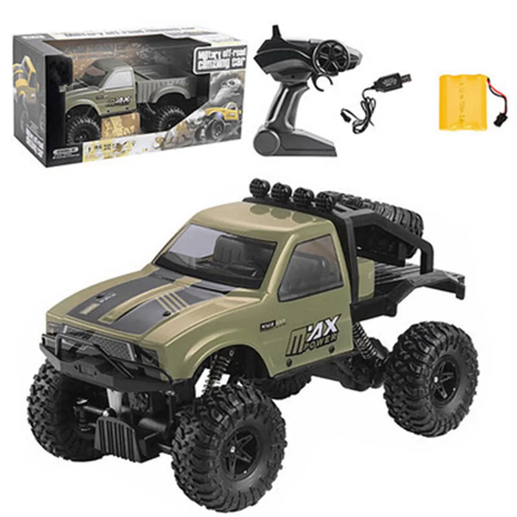 2,4 г 1:16 2WD мини внедорожный RC полу-грузовик RTR дети пикап-вездеход детские игрушки подарки carro de Control remoto rc автомобиль