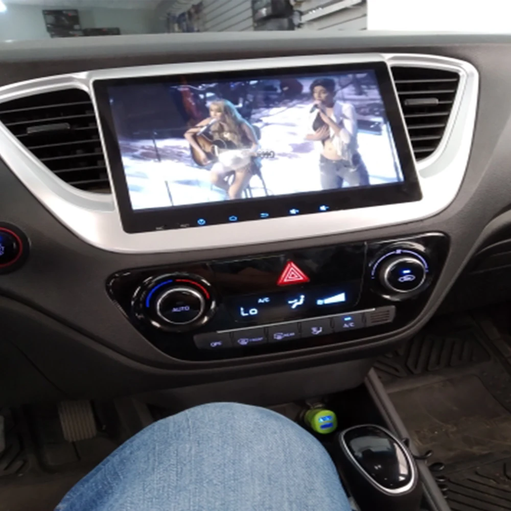 Android 10 Восьмиядерный 4 Гб RAM Автомобильный dvd плеер для HYUNDAI Verna ACCENT SOLARIS 2017 2019 ips