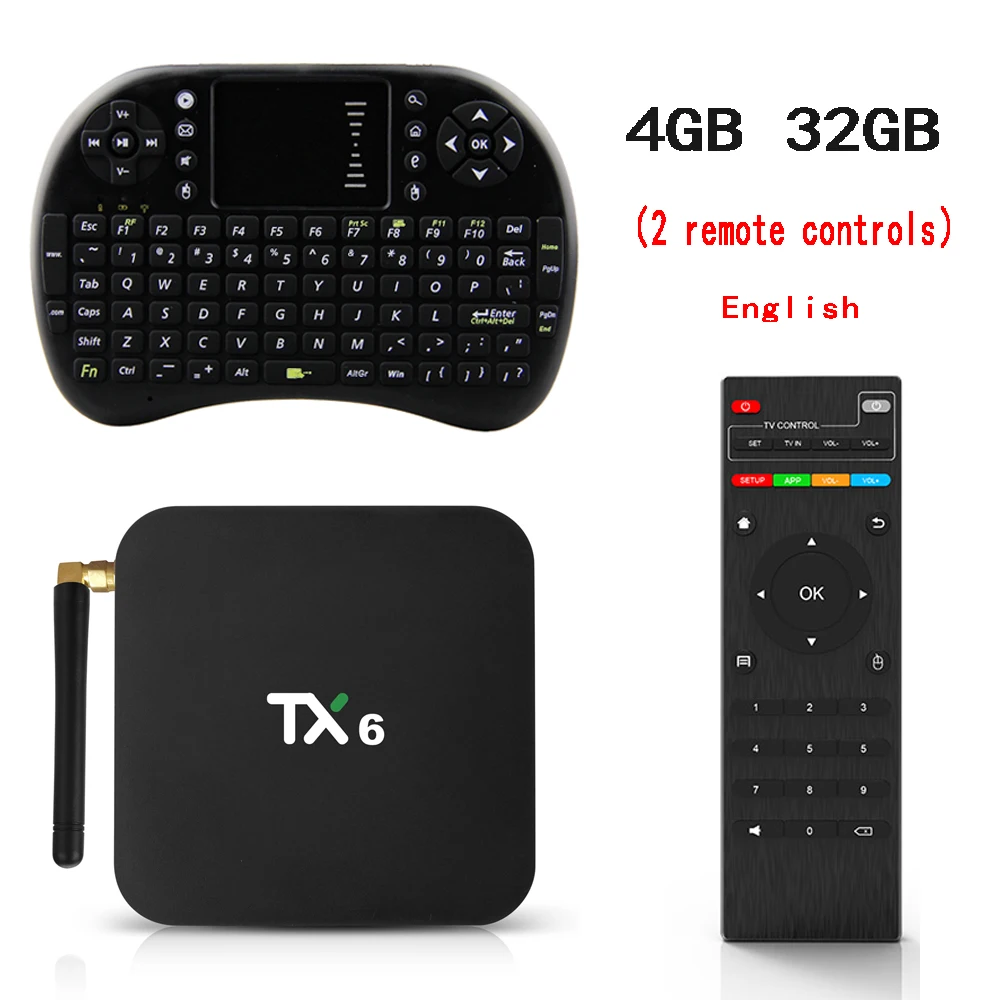TX6 ТВ коробка android 9 Allwinner H6 4 ГБ 32 ГБ 64 Гб EMMC 2,4 5 ГГц wifi BT4.1 поддержка H.265 Bluetooth 4,0 wifi - Цвет: Серебристый
