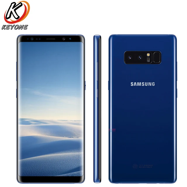 Best Offers Original Samsung Galaxy Note 8 N950U 4G LTE Mobile Phone 6.3" 6GB RAM 64GB ROM Snapdragon 835 Dual Rear Camera Fingerprint Phone