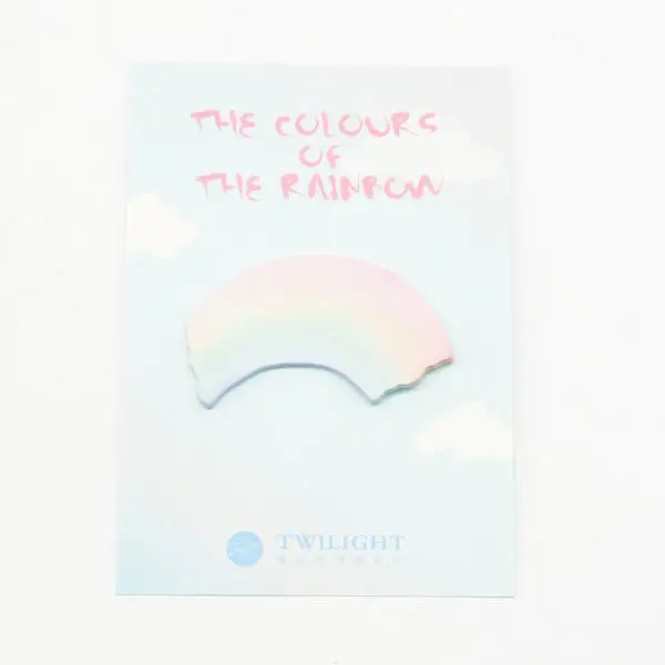 Облачный блокнот для заметок Kawaii Papeleria планировщик милые Липкие заметки Nota De Papel memo pad Criativa Rainbow Defter Скрапбукинг Канцелярские Принадлежности - Цвет: Rainbow Memo Pads