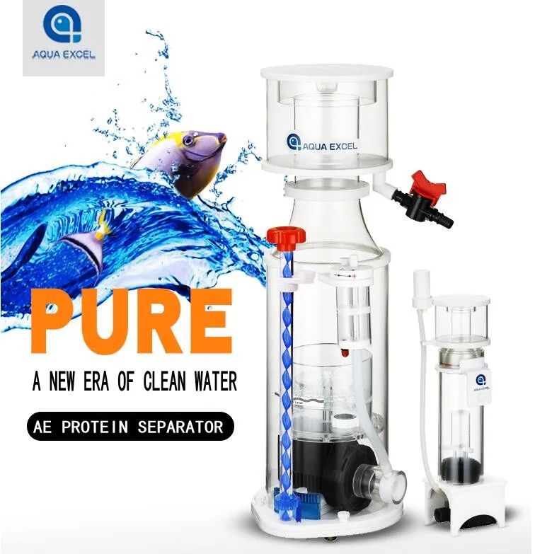 

AQUA EXCEL AE-301 Mute Built-in Protein Separator Nitrogen Generator Thick Wall Pump Security Shaping OriginalEcologicalSeawater