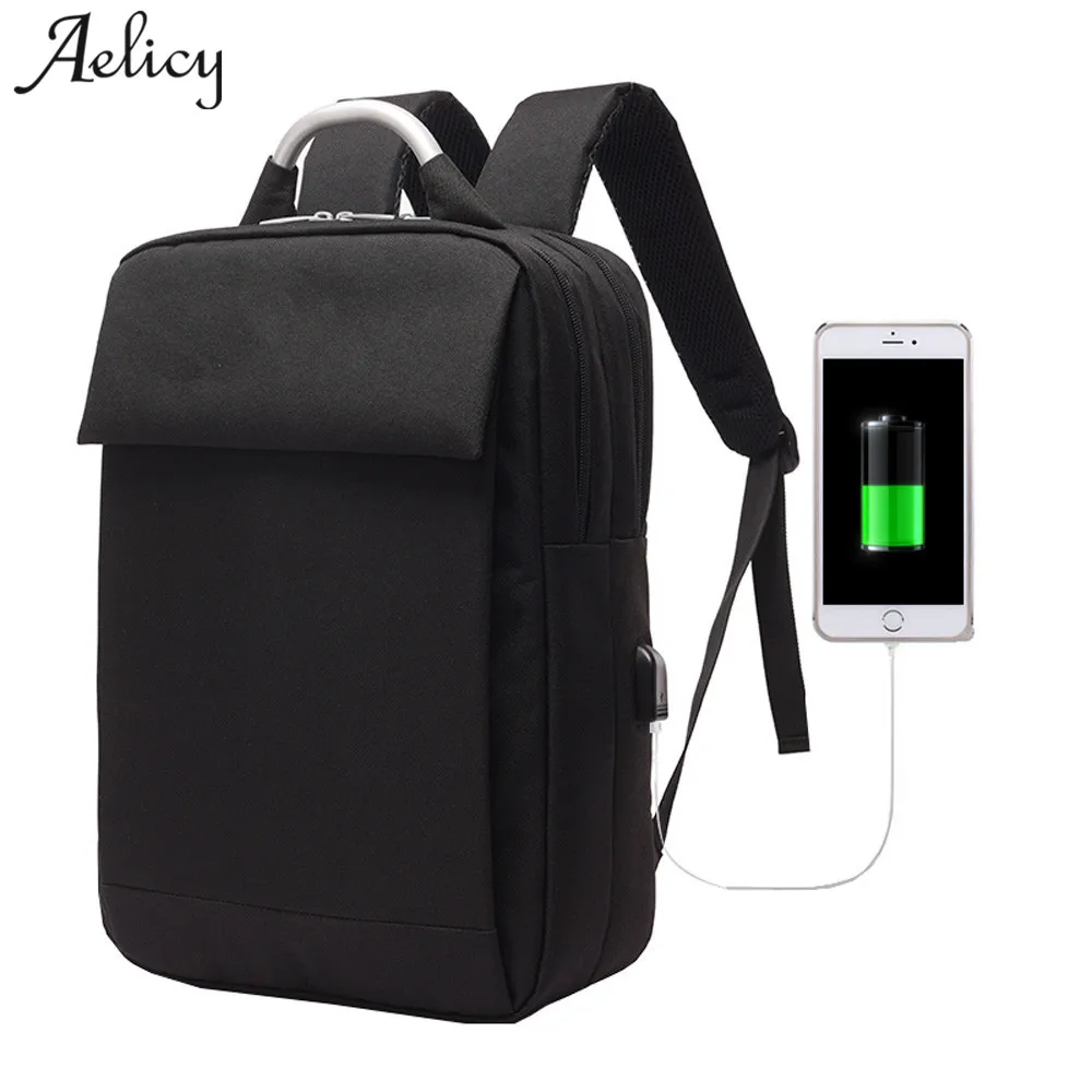 Aelicy New Arrivals Usb Recharging Anti thief Backpack 15.6inch Laptop