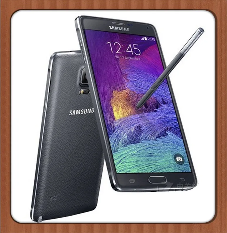 Samsung Galaxy Note 4 N910F разблокированный GSM 4G LTE Android мобильный телефон четырехъядерный 5," 16 МП ram 3 ГБ rom 32 Гб дропшиппинг