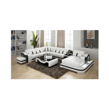 

Wholesale Furniture 2016 Germany modern leather corner sofa set for living room