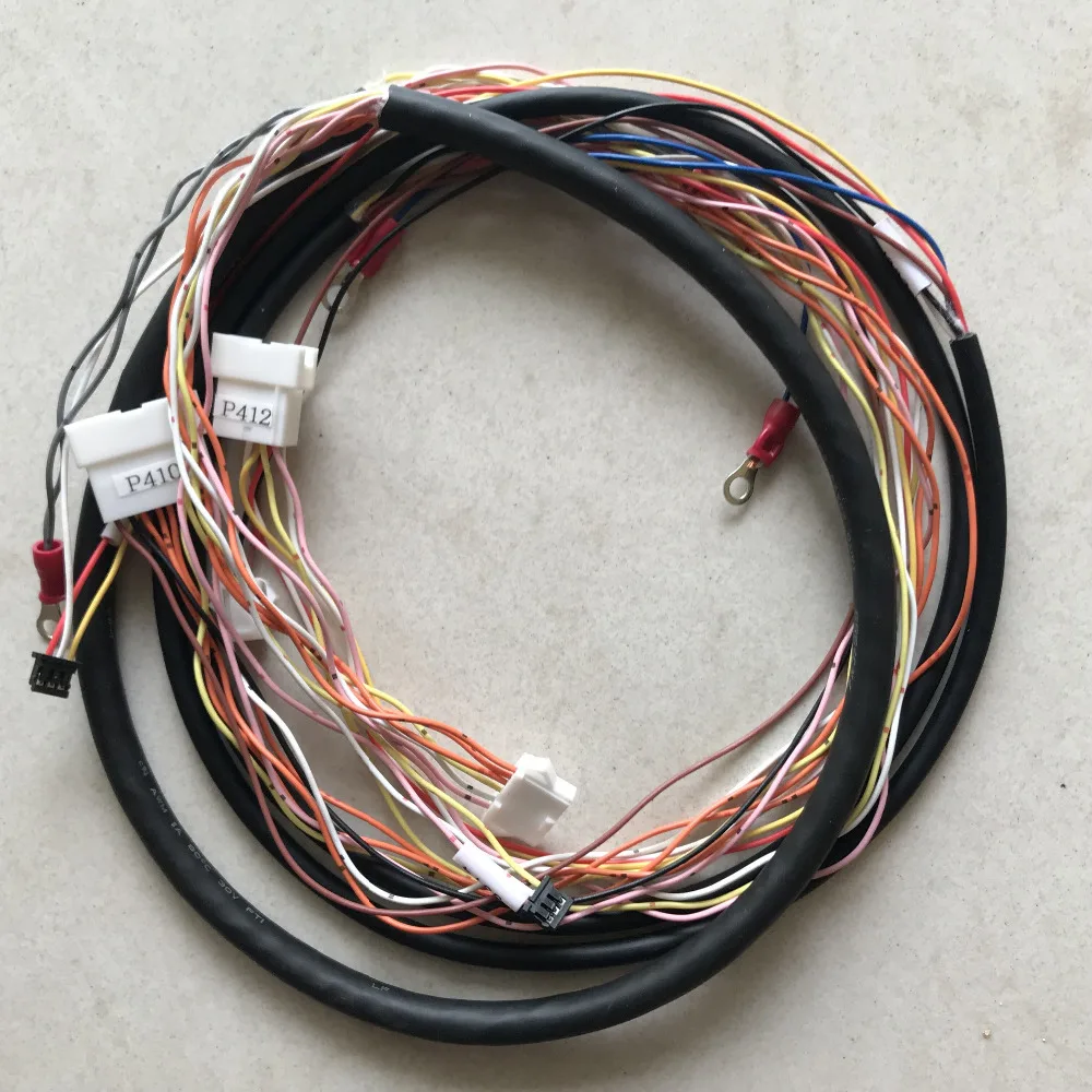 Проводные кабели Noritsu W412849 / W410489 (слева) + W412850 01 W410490 (справа) для цифровых
